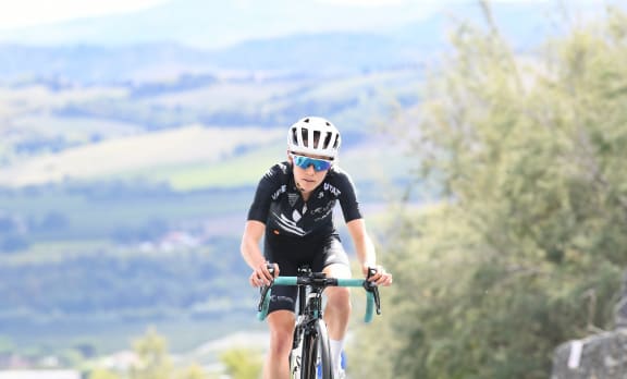 UCI 2020 Road World Championships IMOLA - EMILIA-ROMAGNA ITALY -  Road Race Course Practice recce.
- Niamh Fisher-Black of New Zealand