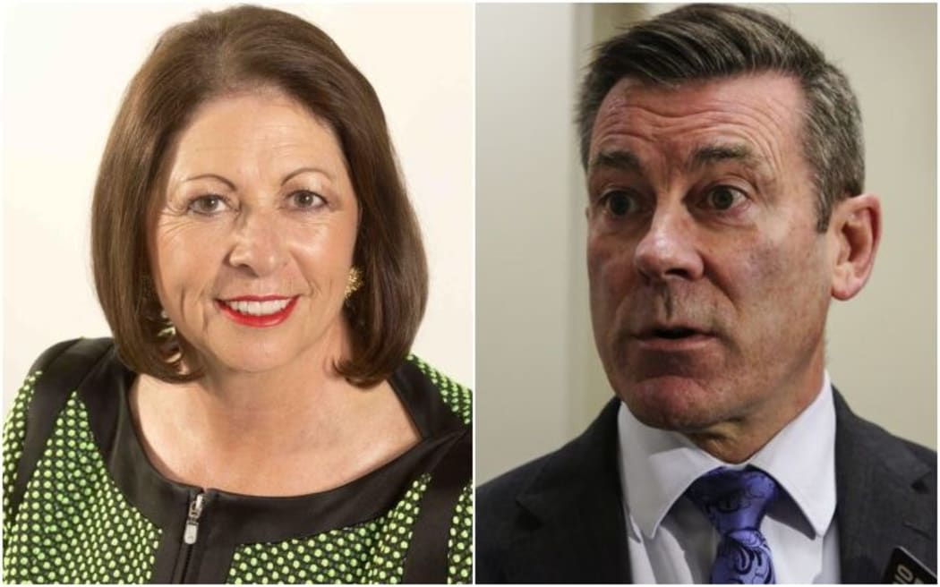 Michelle Boag and Michael Woodhouse.