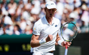 South African Kevin Anderson at Wimbledon.