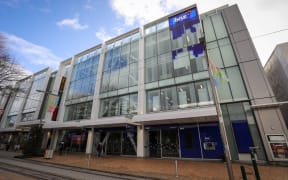 Exteriors of BNZ office in Christchurch