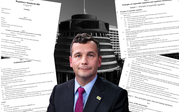 The Regulatory Standards Bill was introduced by ACT Party leader David Seymour.