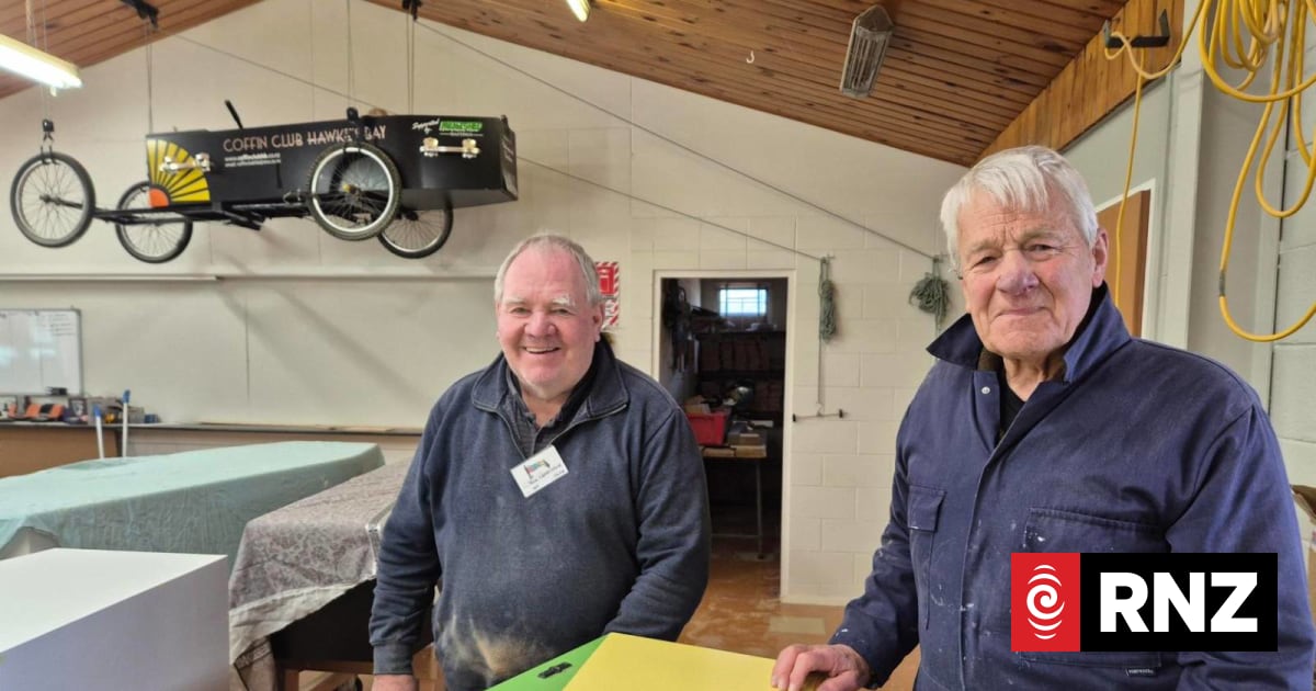 Hawke's Bay Coffin Club searches for new home amid struggles to meet demand