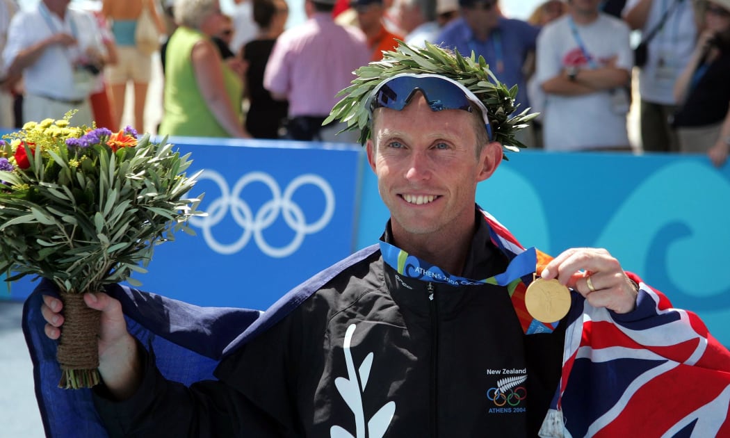 2004 Olympic triathlon champion Hamish Carter.