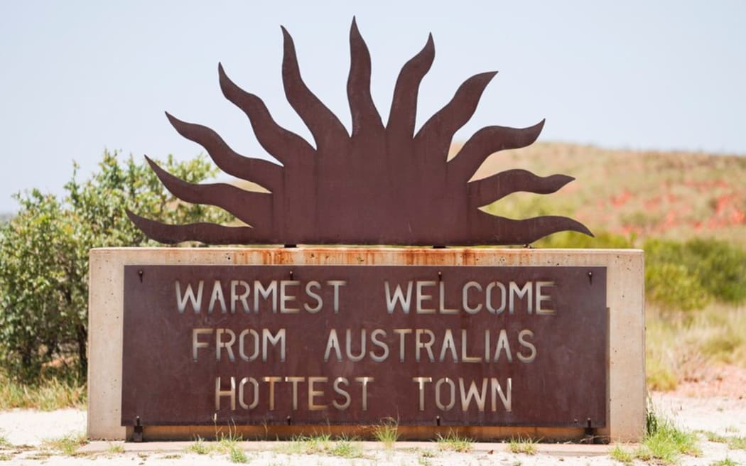 While the rest of Australia sweats, 45C is a regular summers day in Marble Bar.