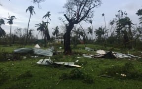 Tongatapu following Cyclone Gita