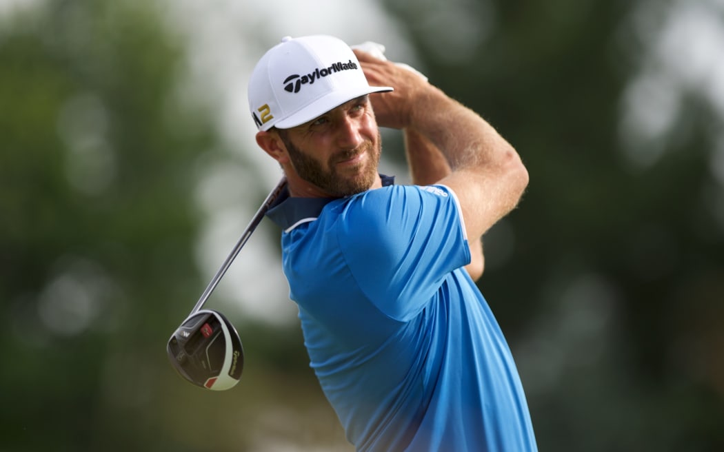 American golfer Dustin Johnson.