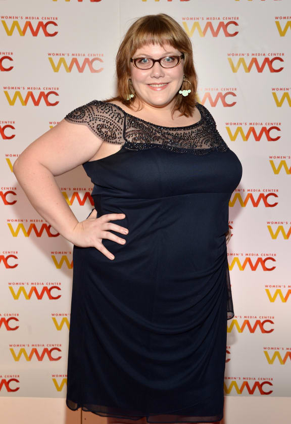 Lindy West attends the 2013 Women's Media Awards on October 8, 2013 in New York City.