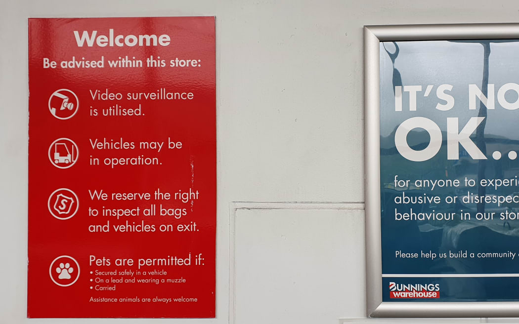 Cctv signs bunnings sales