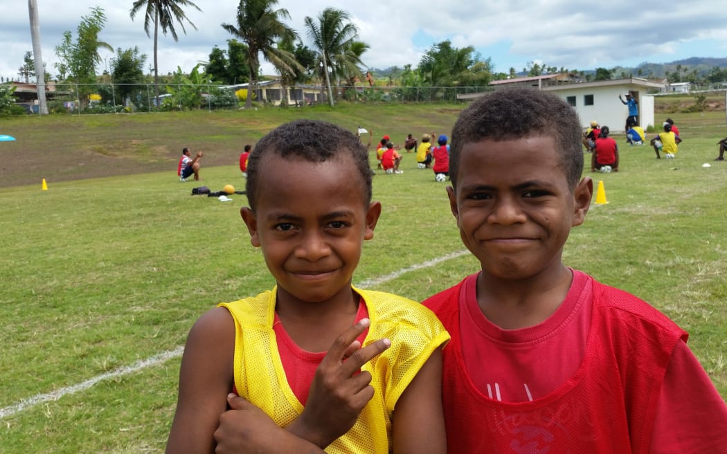 Jone and Rupeni are hoping to make up Fiji's next generation of 7's rugby stars