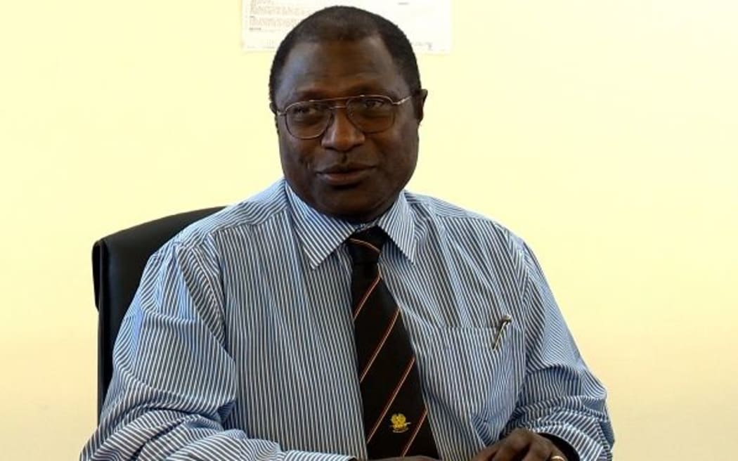 PNG Electoral Commissioner, Patilias Gamato.