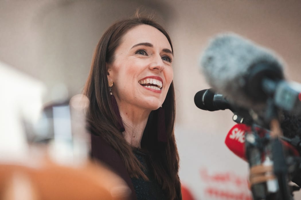 Jacinda Ardern.