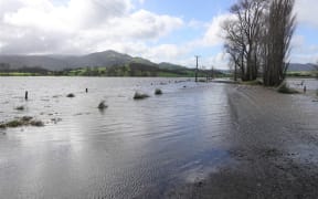 Flooding on farmlands in Maramanui.