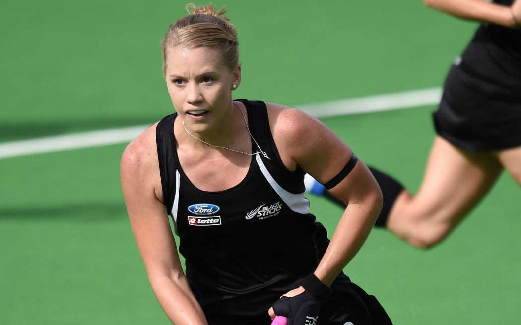 Black Sticks striker Kirsten Pearce