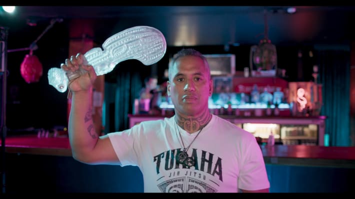 Danny Haimona (aka Danny D) formed the Māori hiphop group Dam Native in 1992.