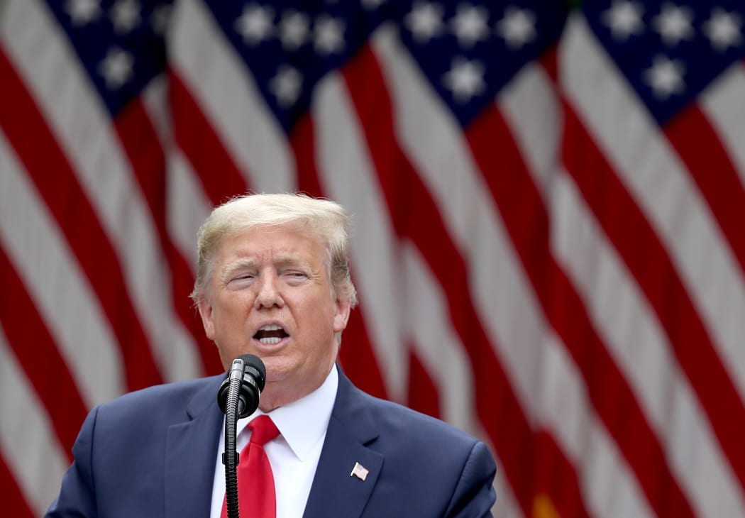 US President Donald Trump