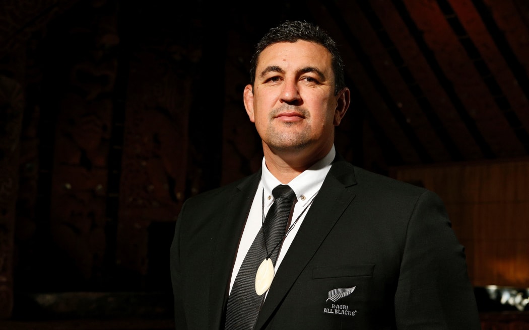 Maori All Blacks coach Clayton McMillan.