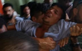 A Manus Island refugee injured during the raid, 23-11-17