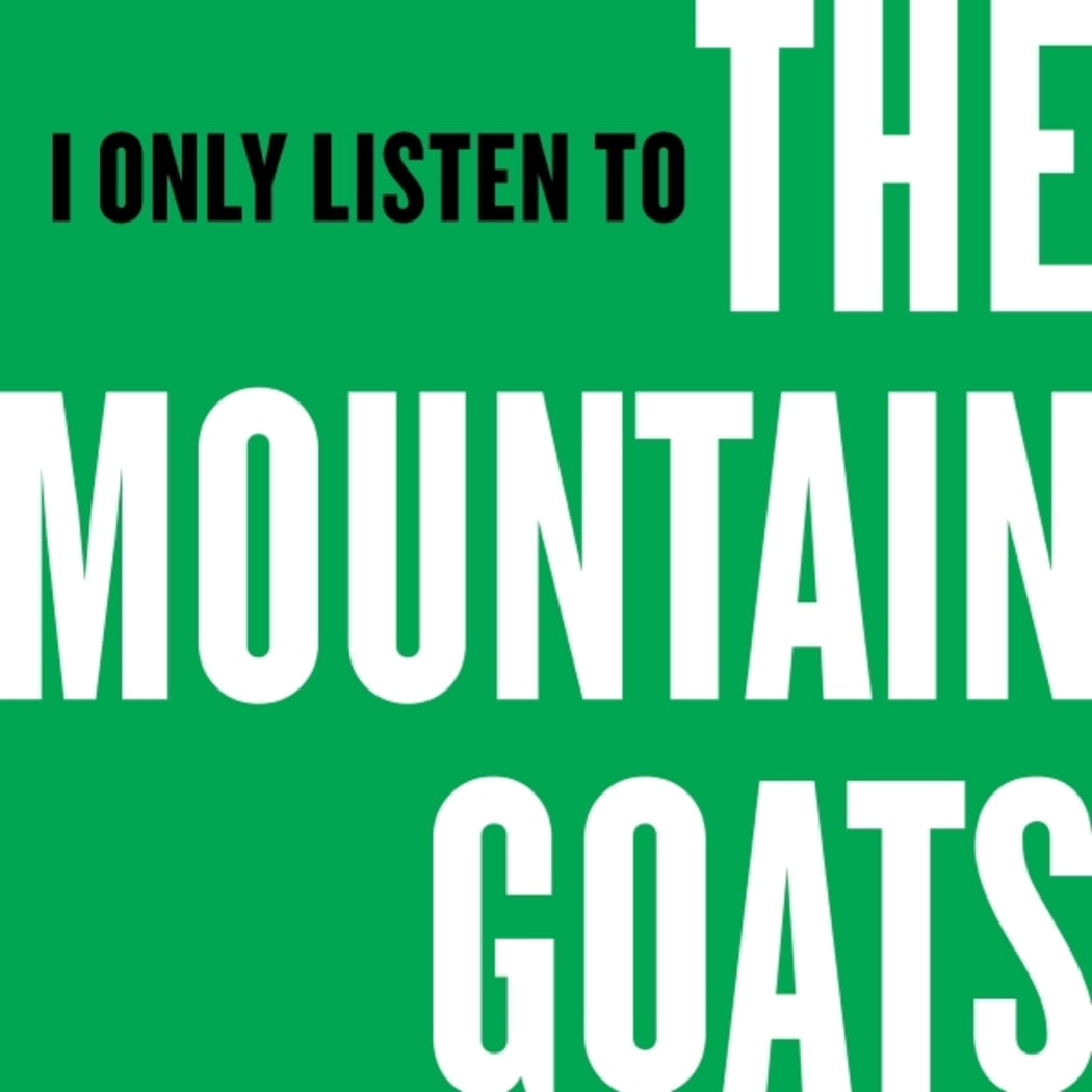 I Only Listen to The Mountain Goats logo