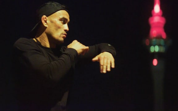 Kieran Joblin training in Auckland