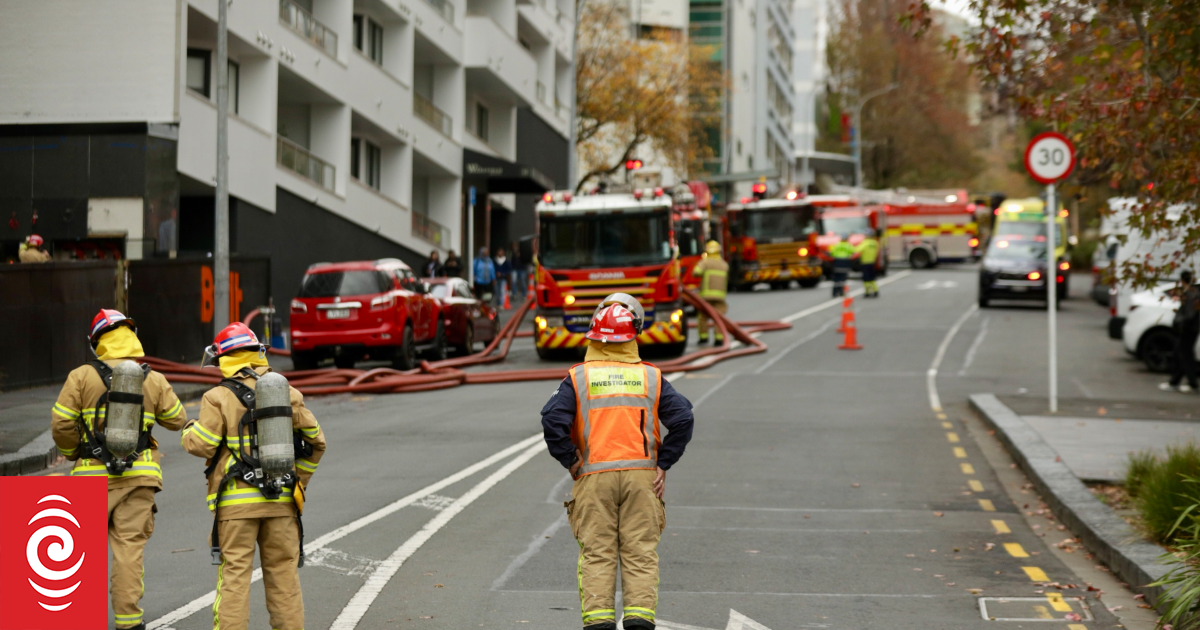 Central Auckland fire: Ladder firetruck for skyscraper blaze had to respond from Hamilton