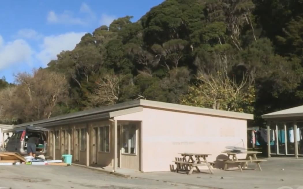 About 40 people are living at the former Whangaroa Harbour Holiday Park.