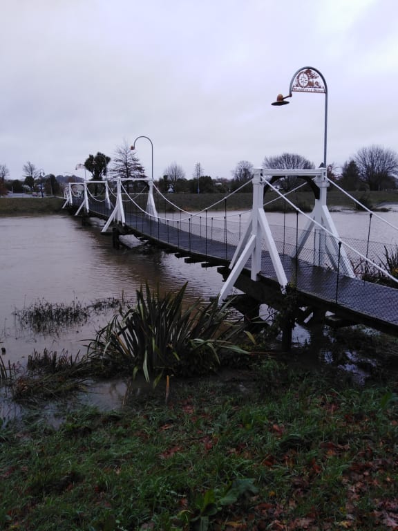 Mandeville Bridge in Kaiapoi
