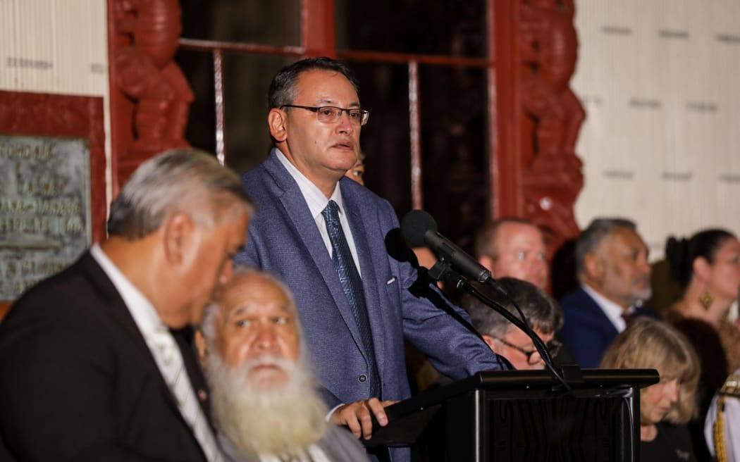 National's Shane Reti said: "Unity and love towards one another".