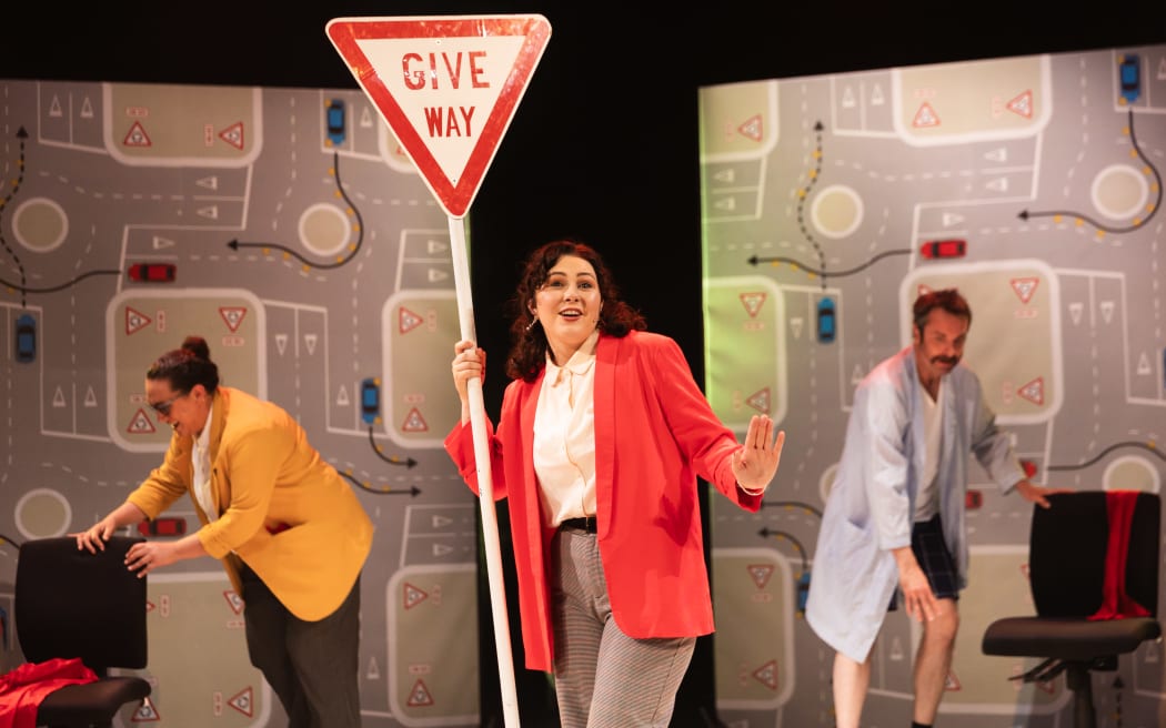 Lily Tyler Moor as Sophie in Give Way the Musical