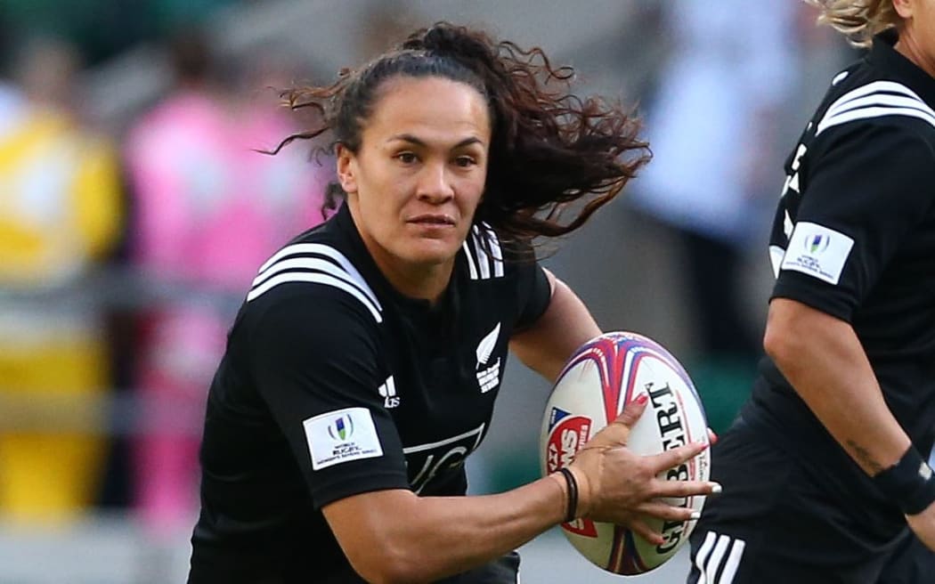 New Zealand sevens player Portia Woodman.