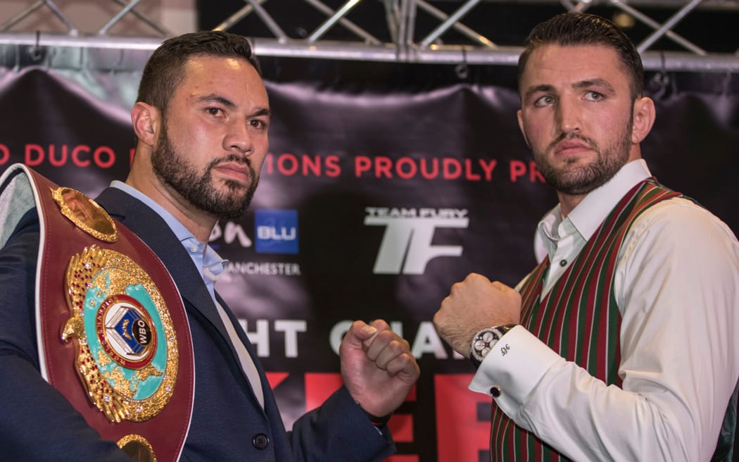 Joseph Parker and Hughie Fury