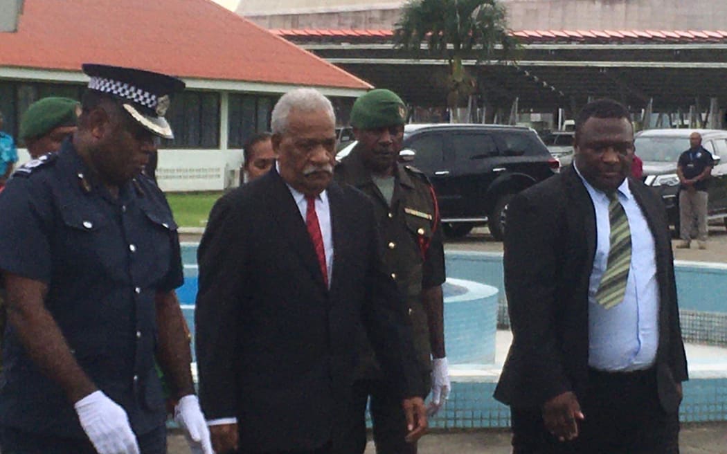 Nikenike Vurobaravu, Vanuatu President
