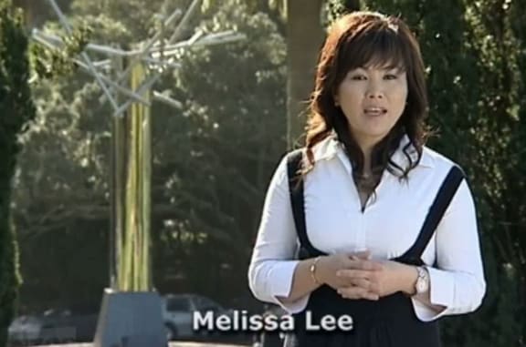 Melissa Lee fronting Asia Downunder in 2007.