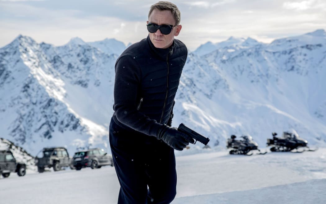 Daniel Craig in 007 Bond film Spectre.
