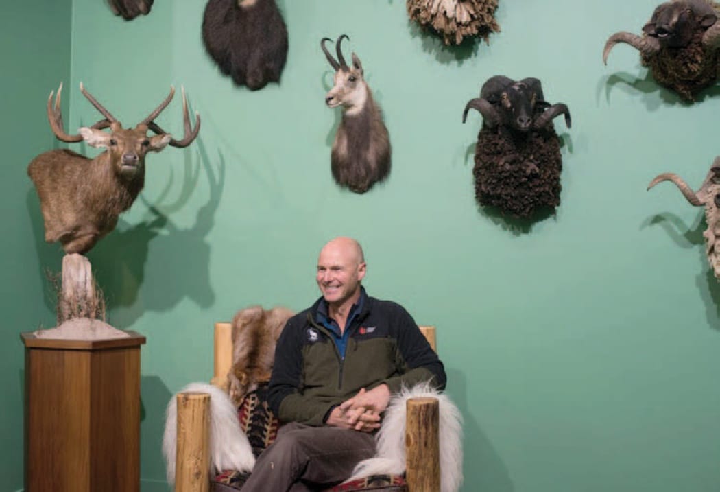 Taxidermist Tyron Southward