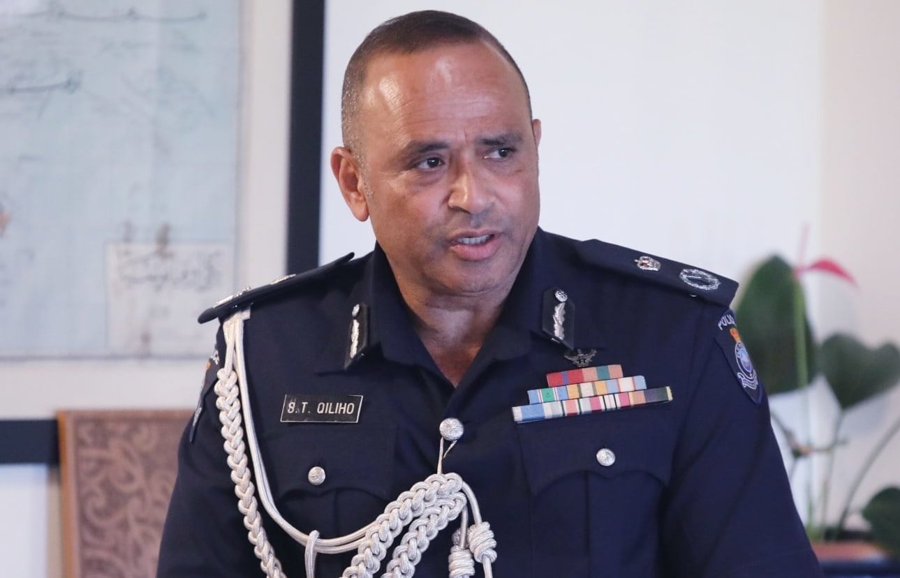 Fiji Police Commissioner Sitiveni Qiliho