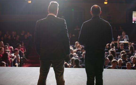 Tim McDonald & Stuart Hendricks at Junior Theatre Celebration Australia.