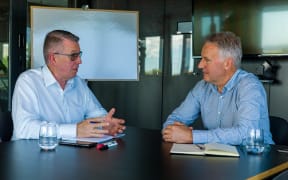 Leaky home experts and documentary makers John Gray and Roger Levie