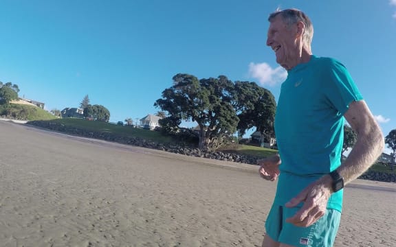 Ray Urbahn, 89, is preparing for his 84th marathon.