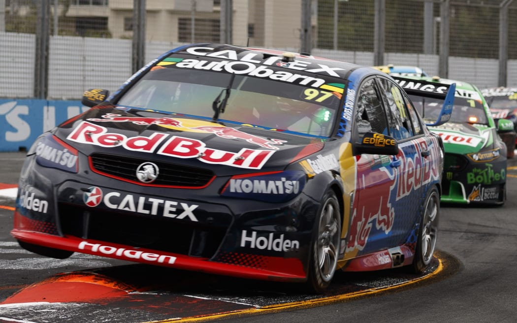 Shane van Gisbergen wins the opening race at the Gold Coast 600.