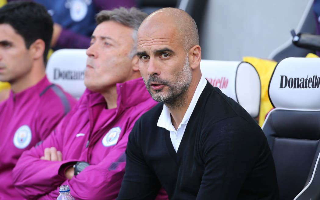 Manchester City manager Pep Guardiola.