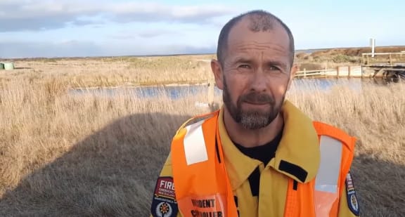 Fire and Emergency incident controller Mark Mawhinney.
