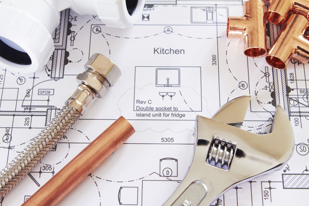 plumbing tools.