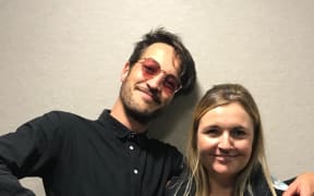 Marlon Williams and Charlotte Ryan hanging out