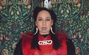 Poet and member of Taioro, Sharn Maree.