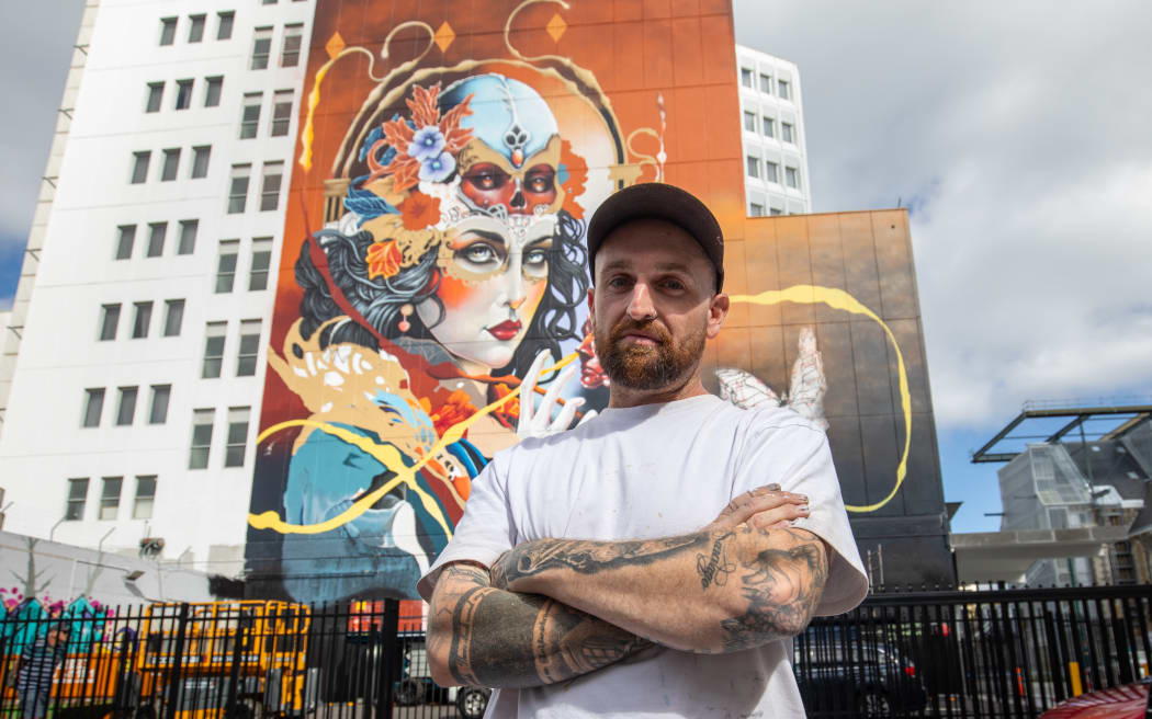 Artist Jacob Yikes (Jacob Ryan).