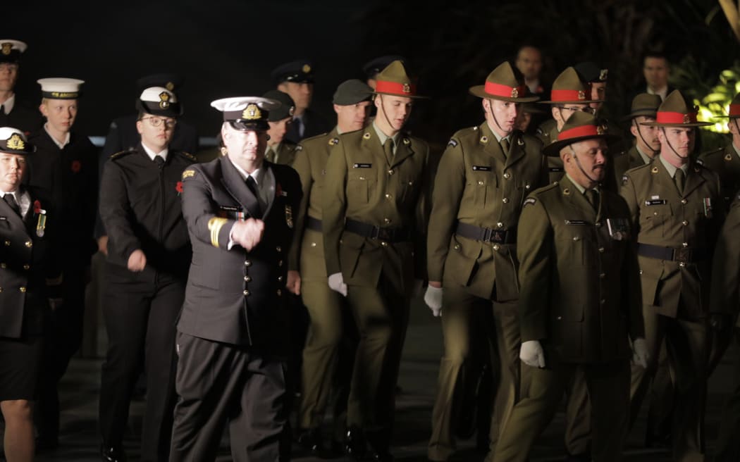 Wellington Dawn Service on Anzac Day