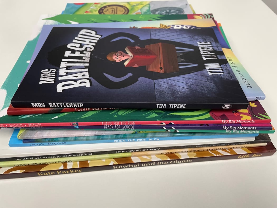 a collection of books for children of all ages.