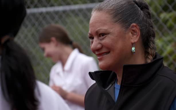 Joan Hodson is a PE teacher and Dean at New Plymouth's Sacred Heart Girls College.