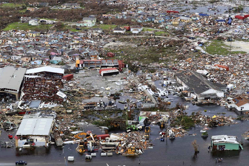 Destruction on Great Abaco Island in the aftermath of Hurricane Dorian.