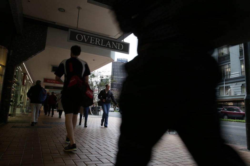 23062016 Photo: RNZ / Rebekah Parsons-King. Busy streets in Wellington.